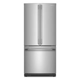 20 cu. Ft. 30-Inch Width Standard Depth French Door Refrigerator with PrintShield® Finish and Interior Dispense - (KRFF330SPS)