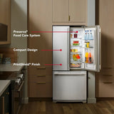 20 cu. Ft. 30-Inch Width Standard Depth French Door Refrigerator with PrintShield® Finish and Interior Dispense - (KRFF330SPS)