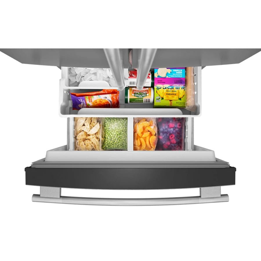 20 cu. Ft. 30-Inch Width Standard Depth French Door Refrigerator with PrintShield® Finish and Interior Dispense - (KRFF330SPS)