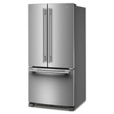 22 Cu. Ft. 33-Inch Standard-Depth French Door Refrigerator with Internal Water Dispenser - (KRFF333SPS)
