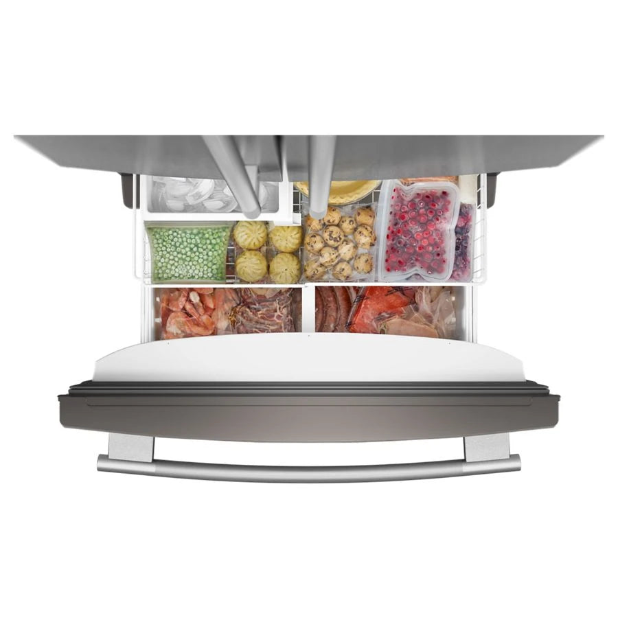 22 Cu. Ft. 33-Inch Standard-Depth French Door Refrigerator with Internal Water Dispenser - (KRFF333SPS)