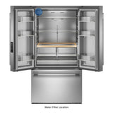 31 cu. ft. French Door Refrigerator with Interior Water and Ice - (KRFF336SPS)