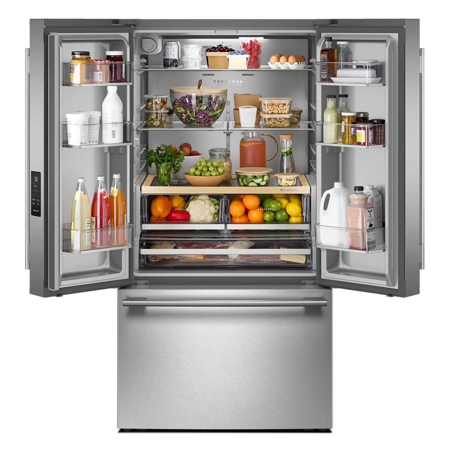 31 cu. ft. French Door Refrigerator with Interior Water and Ice - (KRFF336SPS)