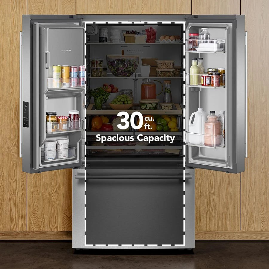 30 cu. ft. French Door Refrigerator with Exterior Water and Ice - (KRFF436SBE)