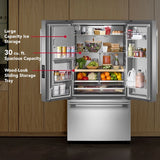 30 cu. ft. French Door Refrigerator with Exterior Water and Ice - (KRFF436SBE)