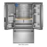 30 cu. ft. French Door Refrigerator with Exterior Water and Ice - (KRFF436SPS)