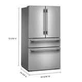 30 cu. ft. French Door Refrigerator with Interior Water and Ice and FreshChill™ Full-Width Refrigerated Drawer - (KRMF336SPS)