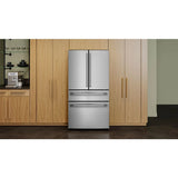 30 cu. ft. French Door Refrigerator with Interior Water and Ice and FreshChill™ Full-Width Refrigerated Drawer - (KRMF336SPS)