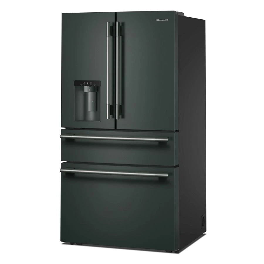 29 cu. ft. French Door Refrigerator with Exterior Water and Ice and FreshChill™ Full-Width Refrigerated Drawer - (KRMF436SJP)