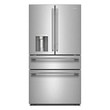 29 cu. ft. French Door Refrigerator with Exterior Water and Ice and FreshChill™ Full-Width Refrigerated Drawer - (KRMF436SPS)