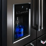 25.8 Cu. Ft. 36" Multi-Door Freestanding Refrigerator with Platinum Interior Design and PrintShield(TM) Finish - (KRMF706EBS) - KITCHENAID