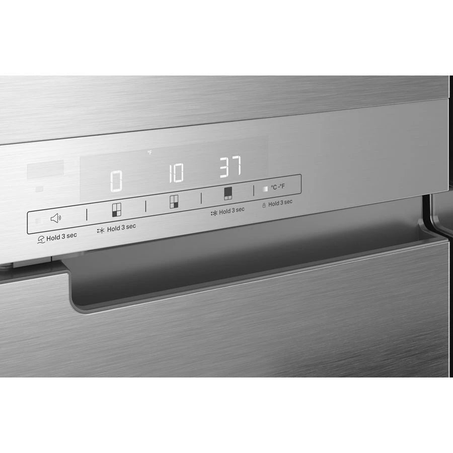 19.4 cu. ft. 36-inch wide Counter-Depth 4-Door Refrigerator with PrintShield(TM) Finish - (KRQC506MPS) - KITCHENAID
