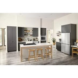 19.4 cu. ft. 36-inch wide Counter-Depth 4-Door Refrigerator with PrintShield(TM) Finish - (KRQC506MPS) - KITCHENAID
