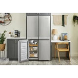 19.4 cu. ft. 36-inch wide Counter-Depth 4-Door Refrigerator with PrintShield(TM) Finish - (KRQC506MPS) - KITCHENAID