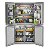 19.4 cu. ft. 36-inch wide Counter-Depth 4-Door Refrigerator with PrintShield(TM) Finish - (KRQC506MPS) - KITCHENAID