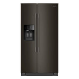 20.8 Cu. Ft. Counter-Depth Side-by-Side Refrigerator with Exterior Ice and Water Dispenser in Black Ore - (KRSC536RBE)