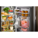 20.8 Cu. Ft. Counter-Depth Side-by-Side Refrigerator with Exterior Ice and Water Dispenser in Black Ore - (KRSC536RBE)