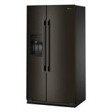 20.8 Cu. Ft. Counter-Depth Side-by-Side Refrigerator with Exterior Ice and Water Dispenser in Black Ore - (KRSC536RBE)