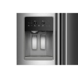 KitchenAid 28.7 Cu. Ft. Side-by-Side Refrigerator with Panoramic LED Lighting Color: Fingerprint Resistant Stainless Steel - (KRSF536RPS)