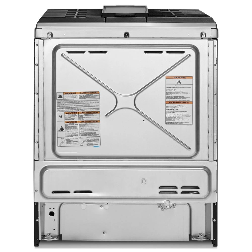 30-Inch 5-Burner Dual Fuel Convection Slide-In Range with Baking Drawer - (KSDB900ESS) - KITCHENAID