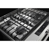 30-Inch 5-Burner Dual Fuel Convection Slide-In Range with Baking Drawer - (KSDB900ESS) - KITCHENAID
