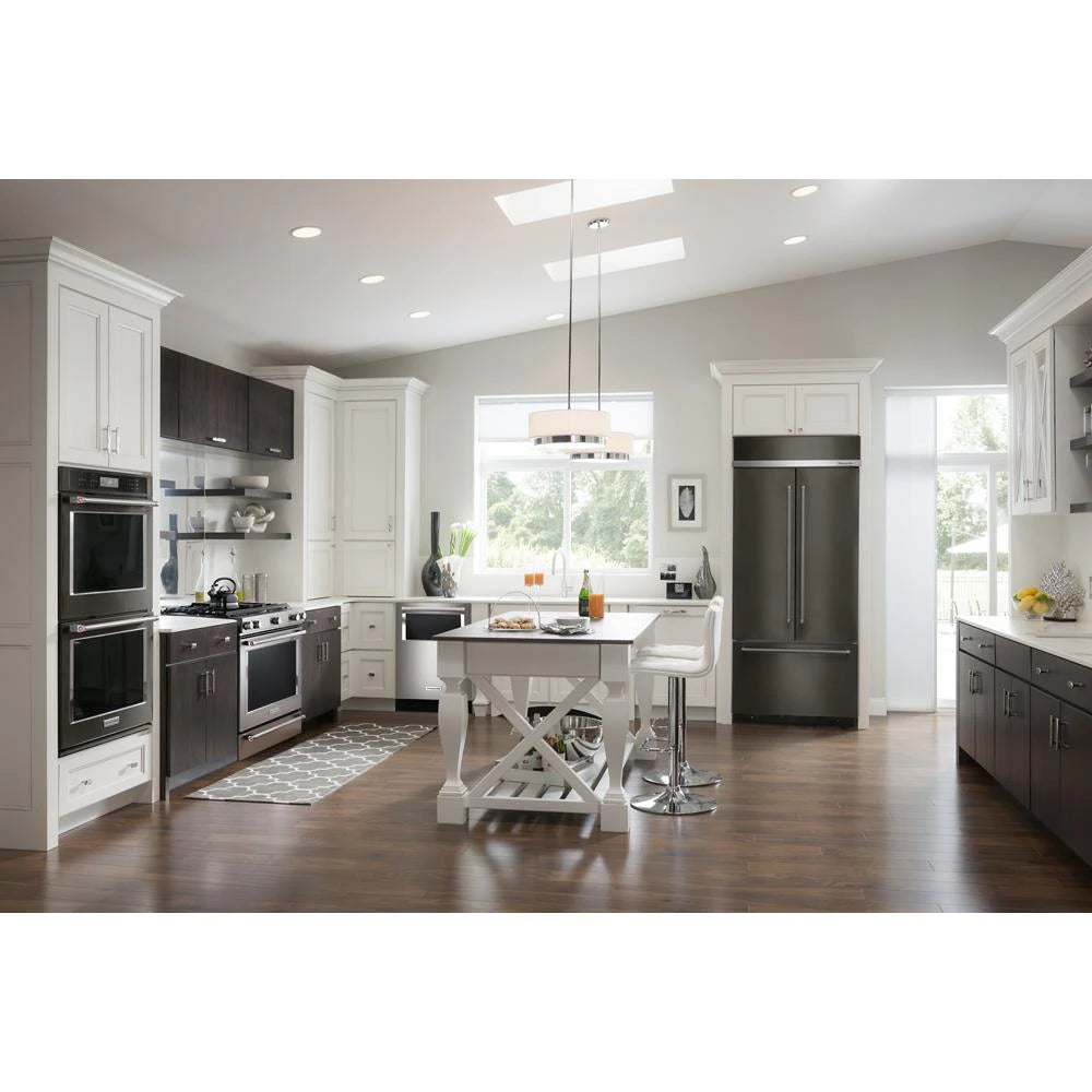 30-Inch 5-Burner Dual Fuel Convection Slide-In Range with Baking Drawer - (KSDB900ESS) - KITCHENAID