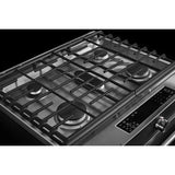 30-Inch 5 Burner Gas Convection Slide-In Range with Baking Drawer - (KSGB900ESS) - KITCHENAID