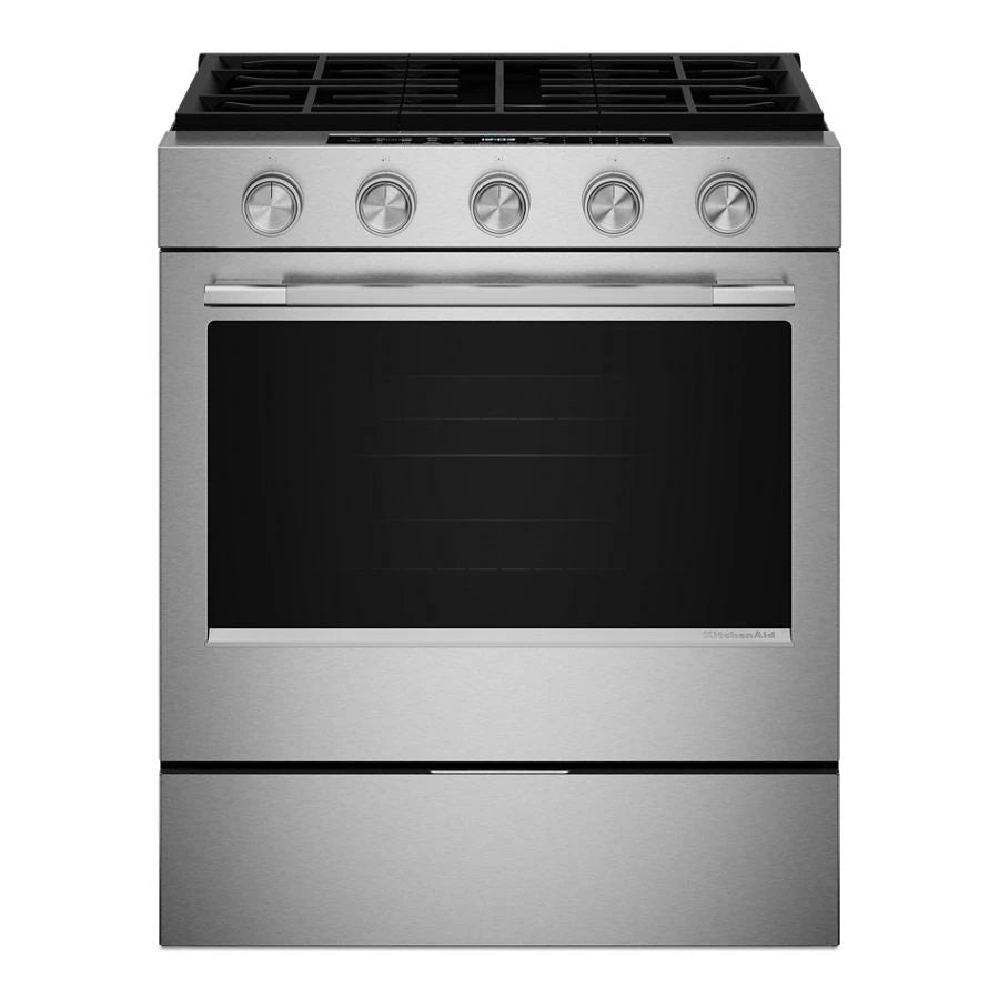 30" 5-Burner Gas Slide-In Convection Range - (KSGS330SPS)