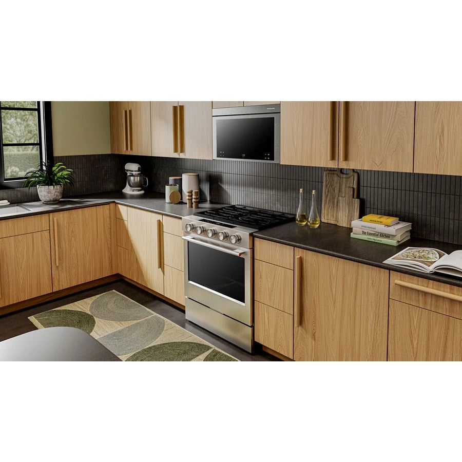 30" 5-Burner Gas Slide-In Convection Range - (KSGS330SPS)