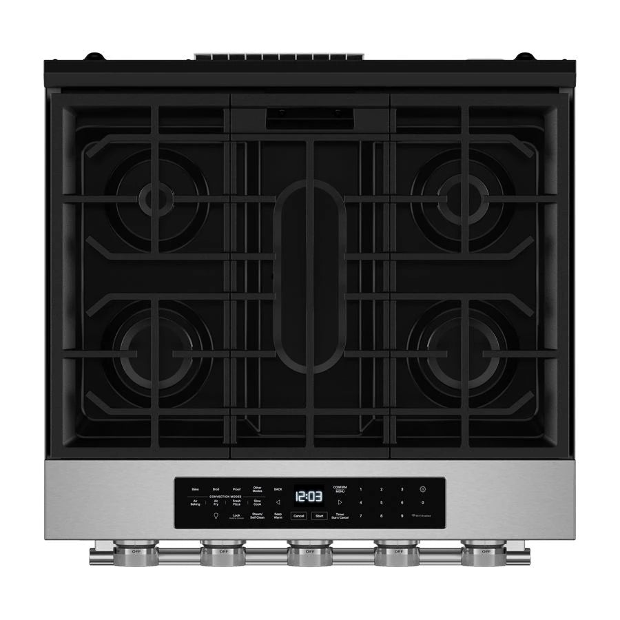 30" 5-Burner Gas Slide-In Convection Range - (KSGS330SPS)