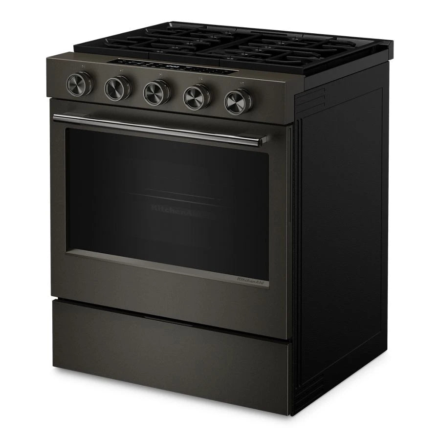 30" 5-Burner Gas Slide-In Convection Range - (KSGS530SBE)