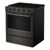 30" 5-Burner Gas Slide-In Convection Range - (KSGS530SBE)