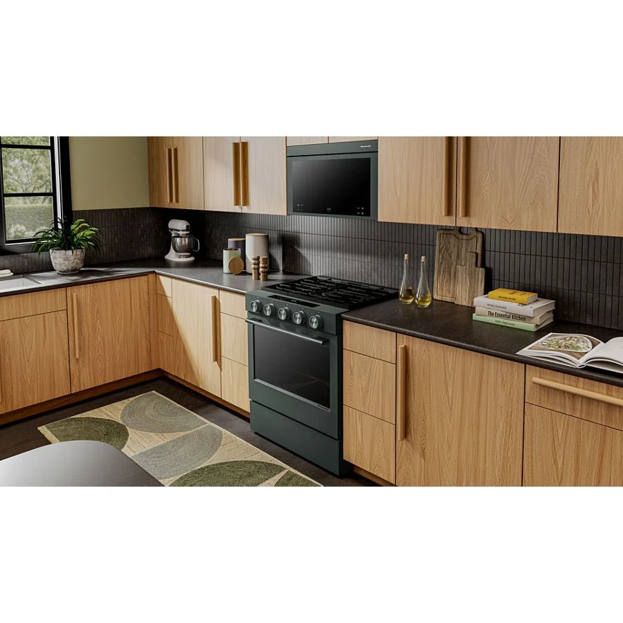 30" 5-Burner Gas Slide-In Convection Range - (KSGS530SJP)