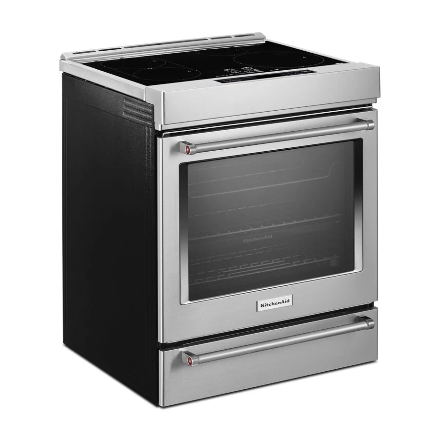 30-Inch 4-Element Induction Slide-In Convection Range with Air Fry - (KSIS730PSS) - KITCHENAID