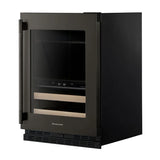 24" Beverage Center with Glass Door and Wood-Front Racks - (KUBR524SBE)