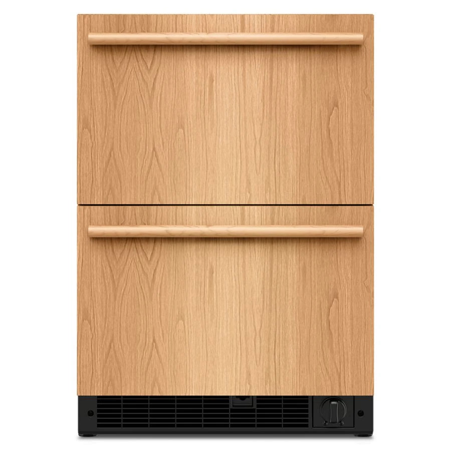 24" Panel-Ready Undercounter Double-Drawer Refrigerator/Freezer - (KUCT524SPA)