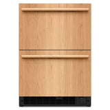 24" Panel-Ready Undercounter Double-Drawer Refrigerator/Freezer - (KUCT524SPA)