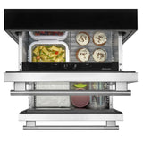 24" Stainless Steel Undercounter Double-Drawer Refrigerator/Freezer - (KUCT524SSB)