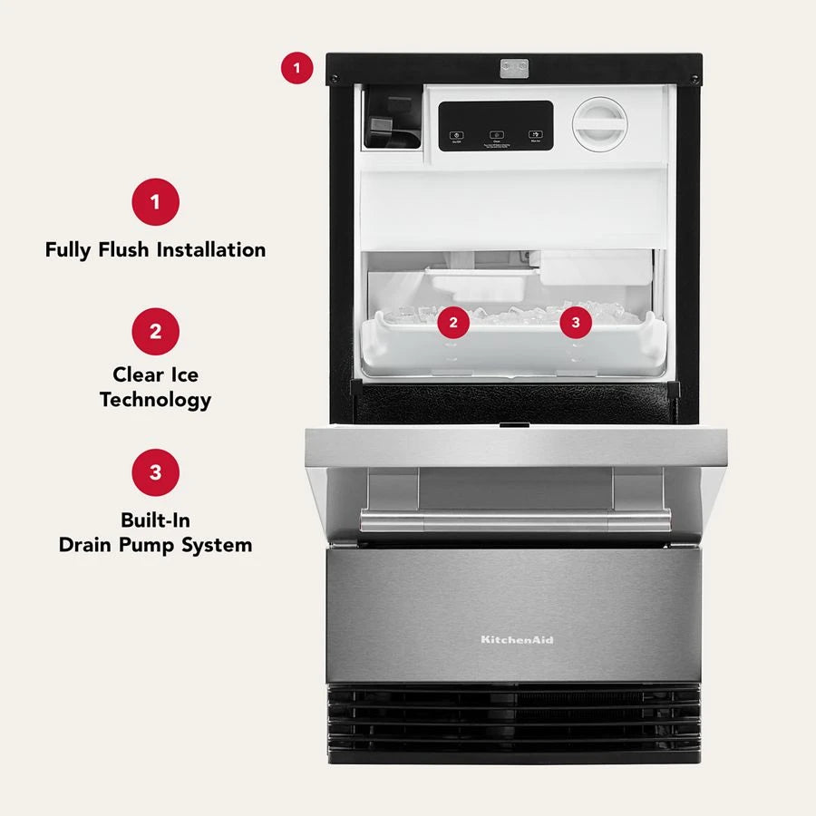 18'' Automatic Ice Maker - (KUID518SBE)