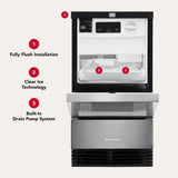 18″ Automatic Ice Maker - (KUID518SJP)