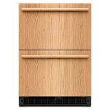 24" Panel-Ready Undercounter Double-Drawer Refrigerator - (KURT524SPA)