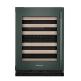 24" Undercounter Wine Cellar with Full-Extension Wood-Front Racks - (KUWL524SJP)
