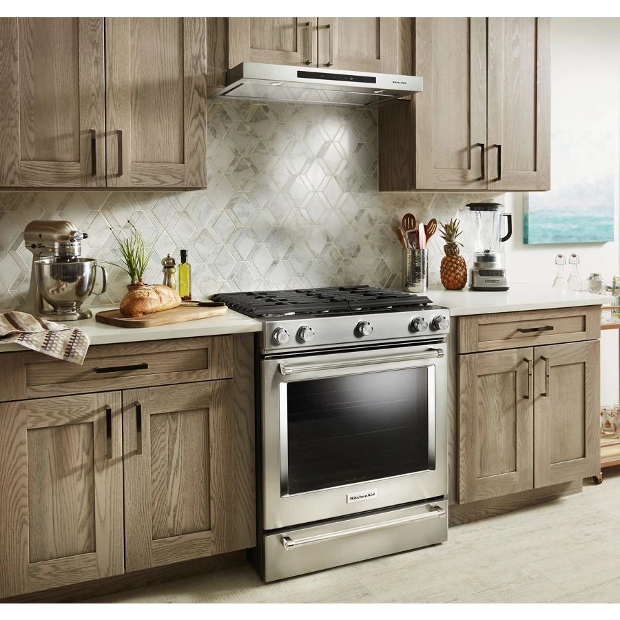 30" Low Profile Under-Cabinet Ventilation Hood - (KVUB400GSS) - KITCHENAID