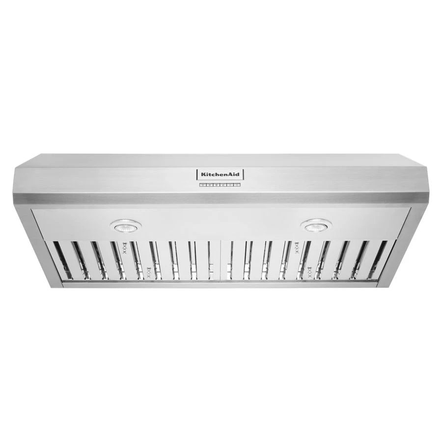 36" 585 CFM Motor Class Commercial-Style Under-Cabinet Range Hood System - (KVUC606KSS) - KITCHENAID