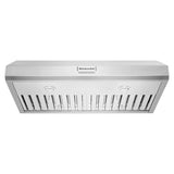 36" 585 CFM Motor Class Commercial-Style Under-Cabinet Range Hood System - (KVUC606KSS) - KITCHENAID