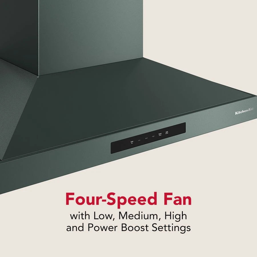 KitchenAid® 30-inch Wall-Mount, 4-Speed Canopy Hood - (KVWC730SJP)