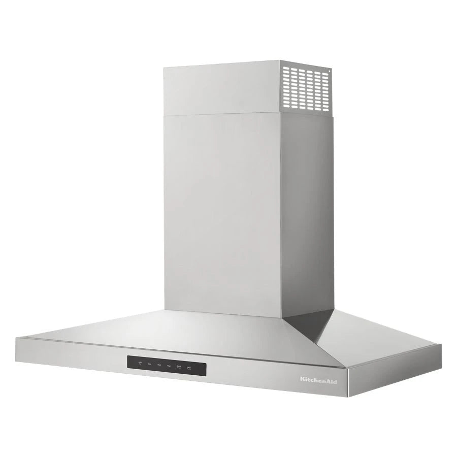 KitchenAid® 30-inch Wall-Mount, 4-Speed Canopy Hood - (KVWC730SSS)