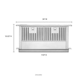 30" Retractable Downdraft Ventilation System - (KXD4630YSS) - KITCHENAID
