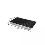 30” Electric Cooktop with UltraHeat™ 3.0kW Element - (LCE3010SBE)