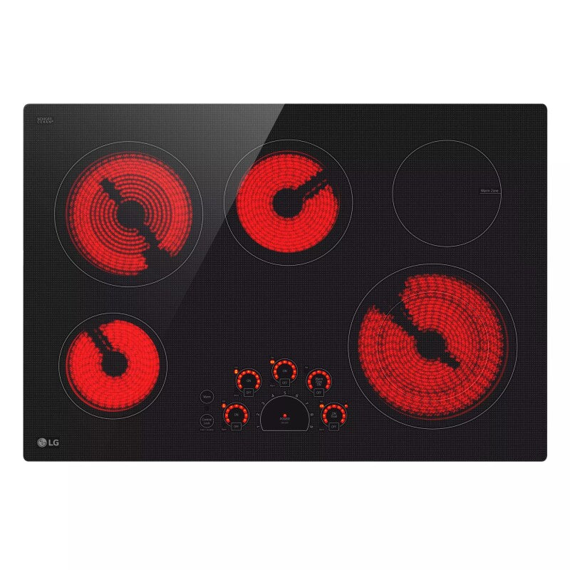 30” Electric Cooktop with UltraHeat™ 3.0kW Element - (LCE3010SBE)
